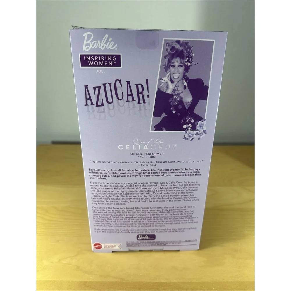 Mettel Barbie Signature: Inspiring Women Celia Cruz Doll - HJX31